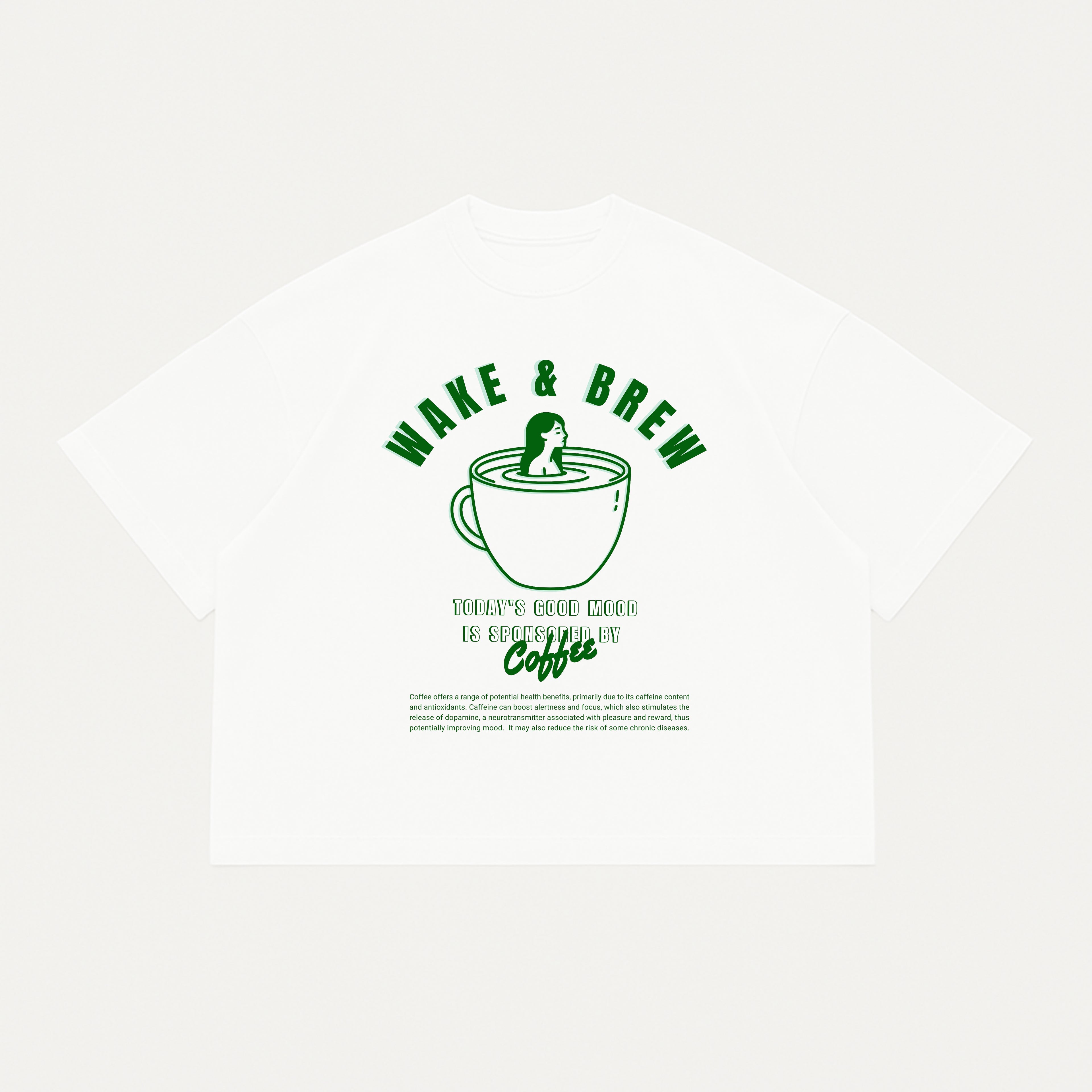 WAKE&BREW TİŞÖRTÜ