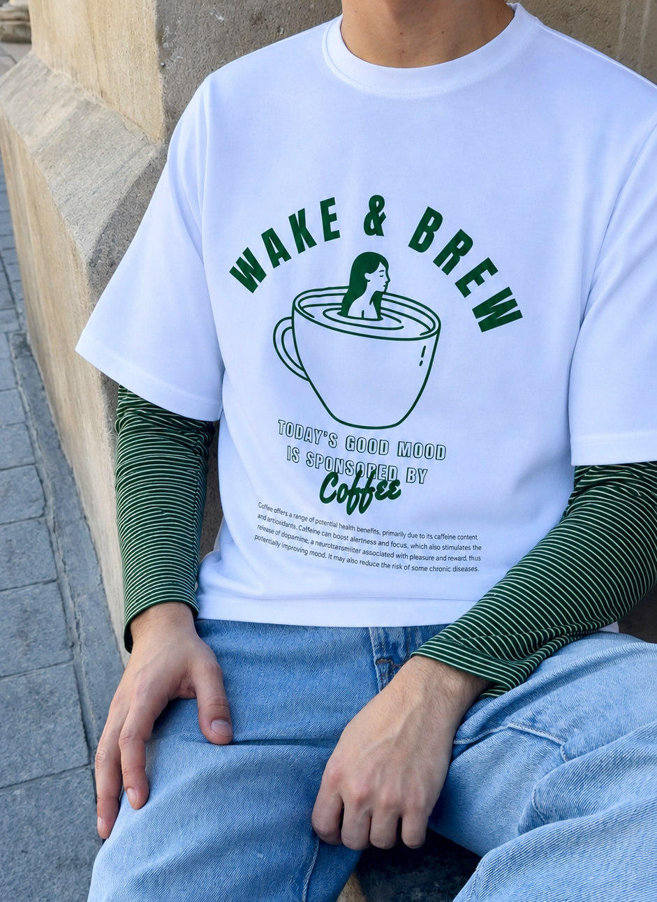 WAKE&BREW TEE