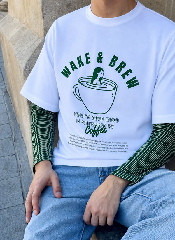 WAKE&BREW TEE