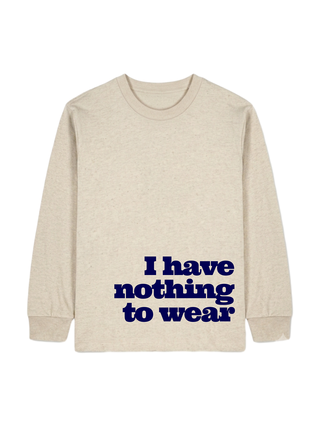 NOTHING TO WEAR LONGSLEEVE TEE
